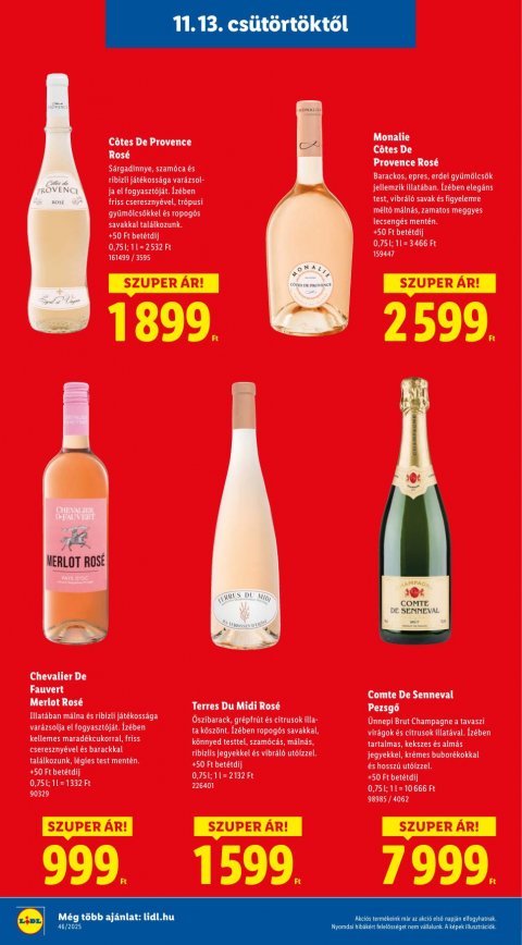 LIDL akciós újság