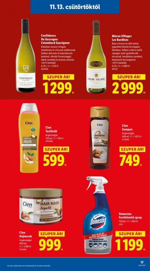 LIDL akciós újság