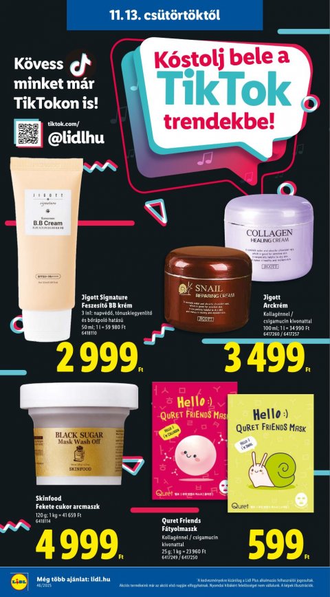 LIDL akciós újság