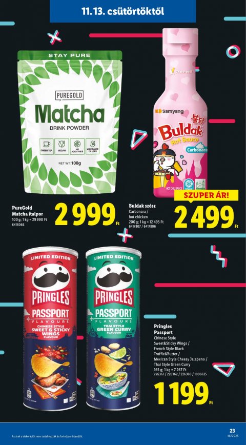 LIDL akciós újság