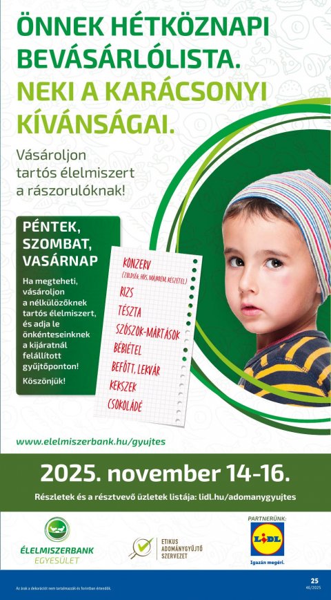 LIDL akciós újság