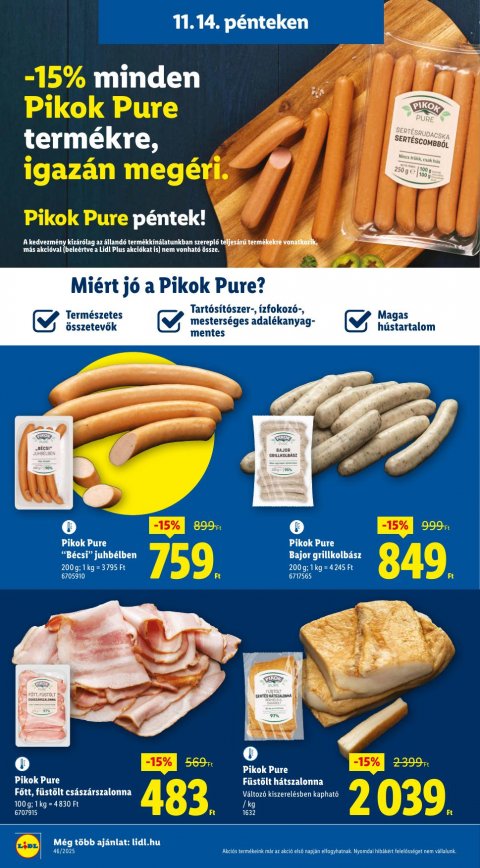 LIDL akciós újság