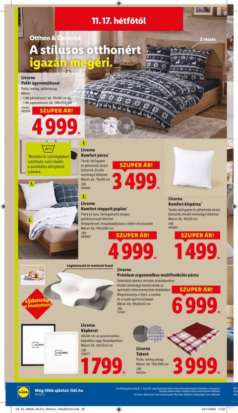 LIDL akciós újság