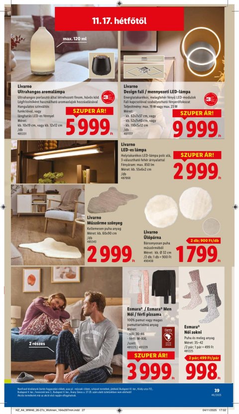 LIDL akciós újság