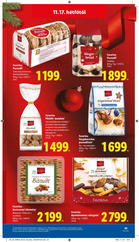 LIDL akciós újság