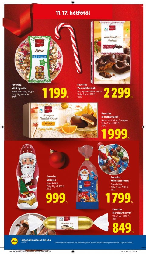 LIDL akciós újság