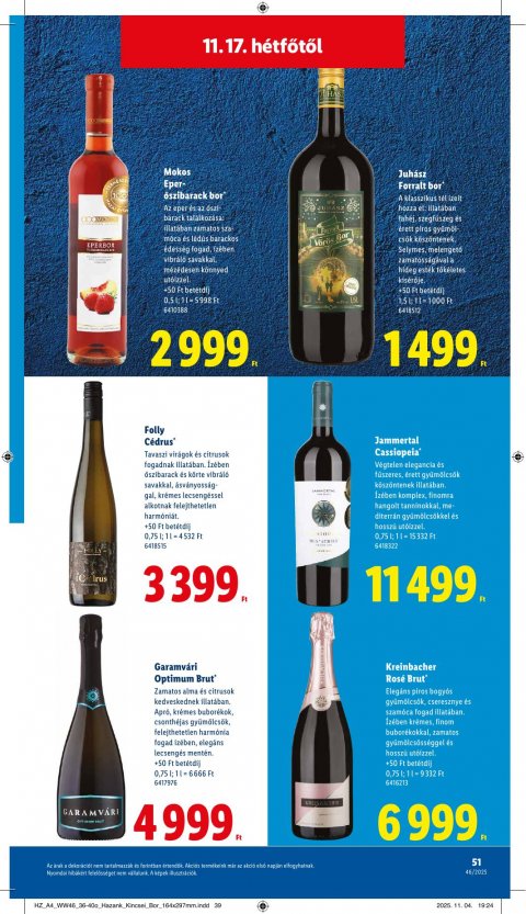 LIDL akciós újság