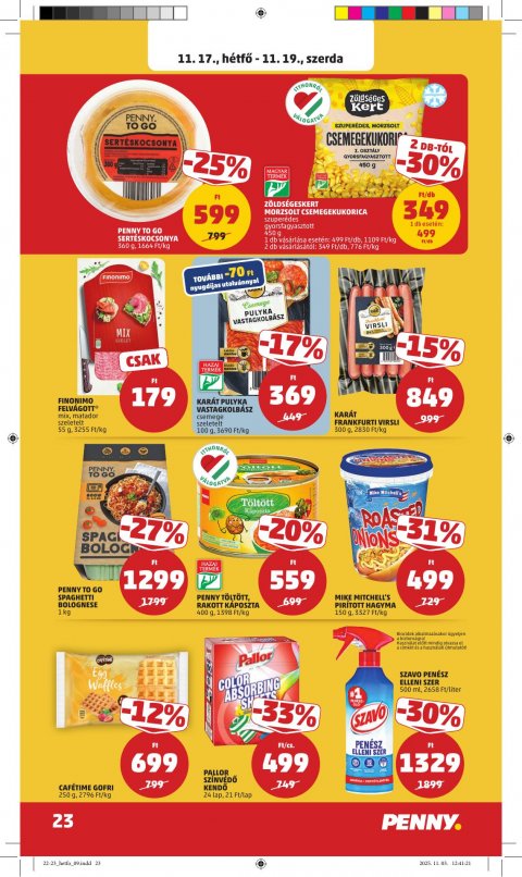 PENNY akciós újság