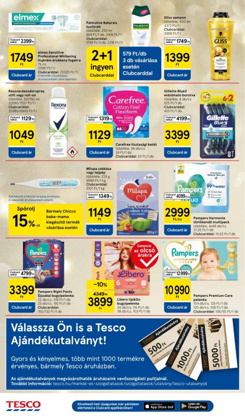 TESCO Hipermarket akciós újság