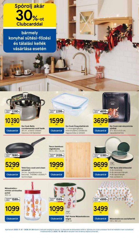 TESCO Hipermarket akciós újság