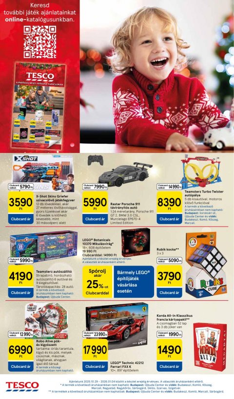 TESCO Hipermarket akciós újság