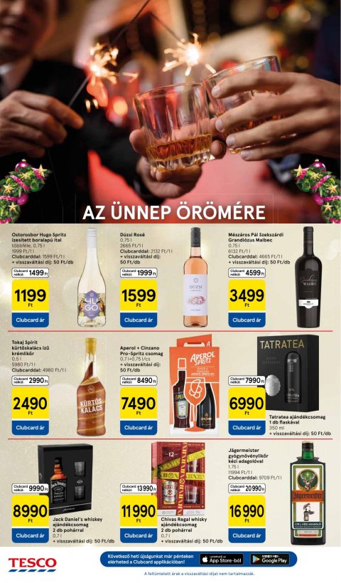 TESCO Hipermarket akciós újság