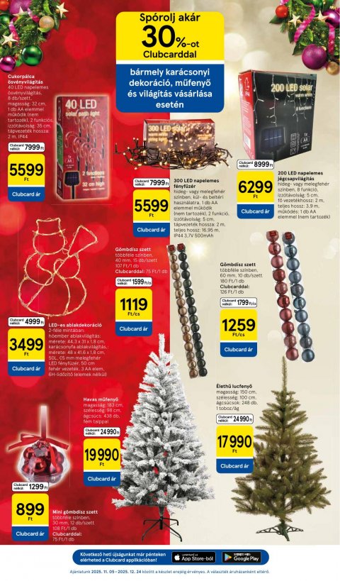 TESCO Hipermarket akciós újság