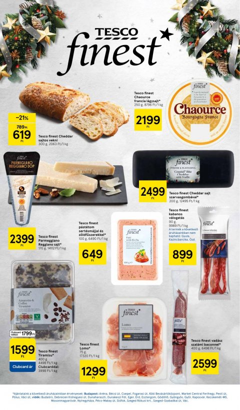 TESCO Hipermarket akciós újság