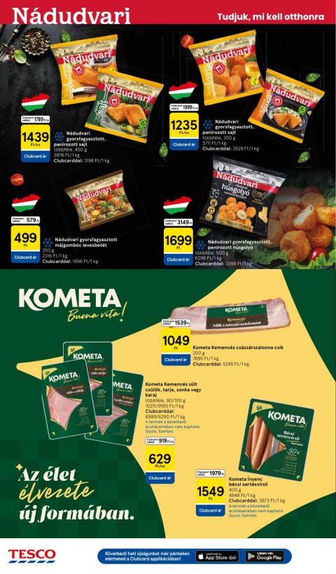 TESCO Hipermarket akciós újság