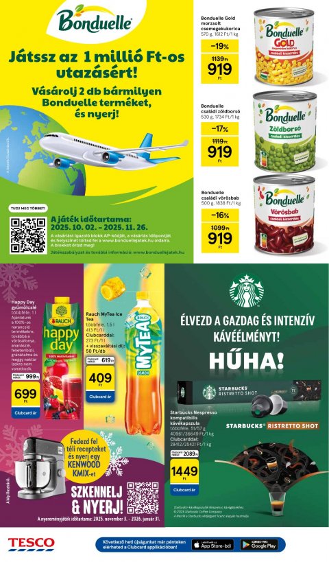 TESCO Hipermarket akciós újság