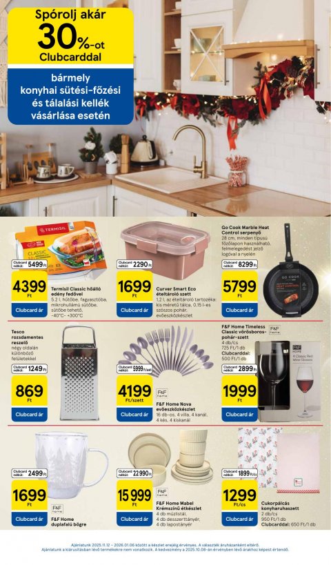 TESCO Hipermarket akciós újság