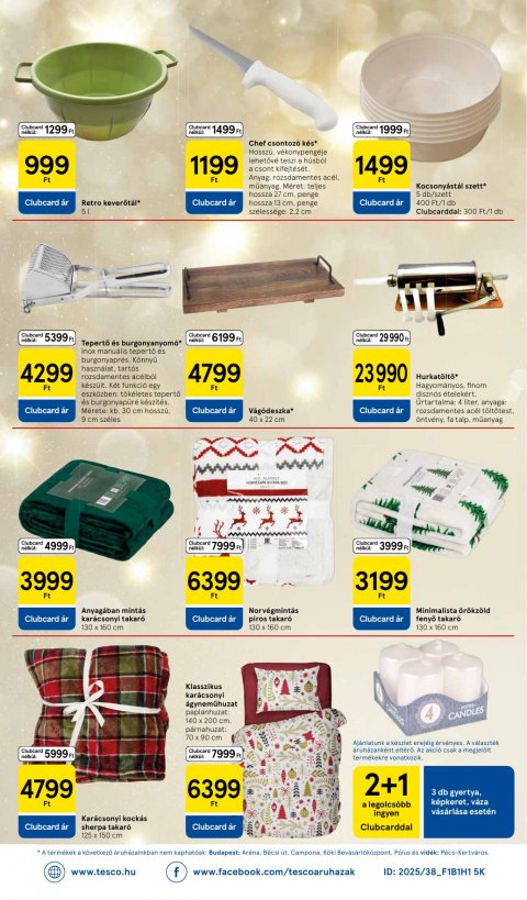 TESCO Hipermarket akciós újság