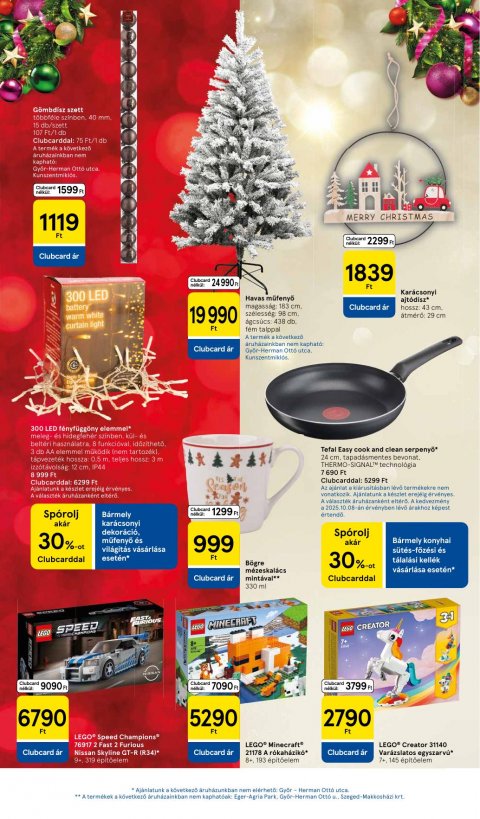 TESCO Szupermarket akciós újság