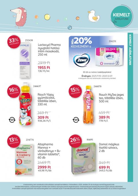 ROSSMANNÓ akciós újság