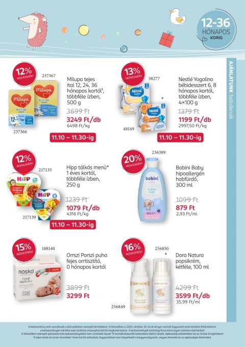 ROSSMANNÓ akciós újság