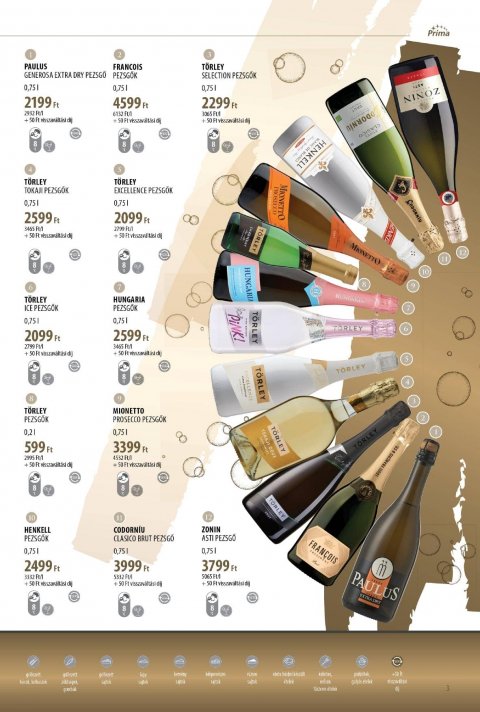 CBA Príma Borkatalógus akciós újság