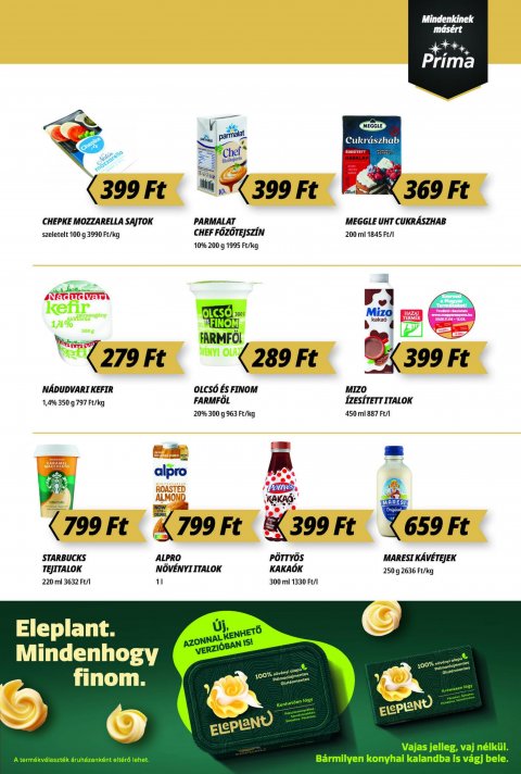 CBA Prima akciós újság