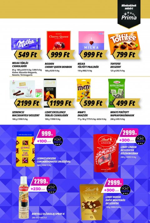 CBA Prima akciós újság