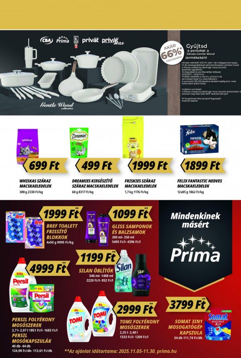 CBA Prima akciós újság