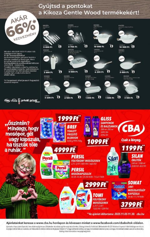 CBA akciós újság