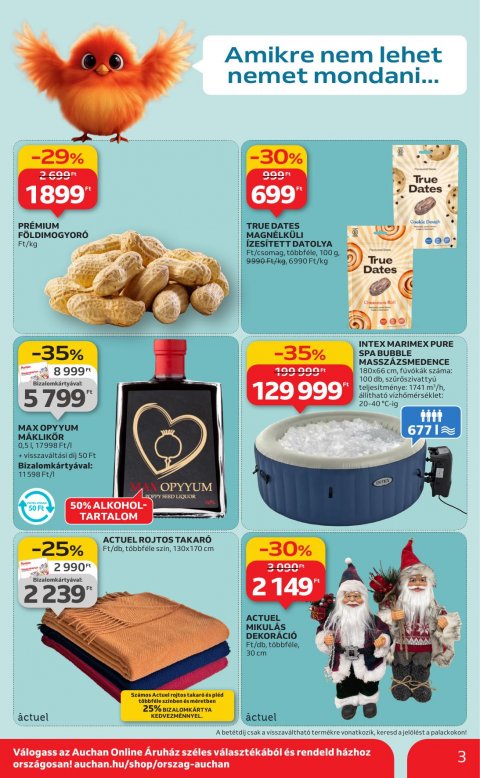 AUCHAN Szupermarket akciós újság