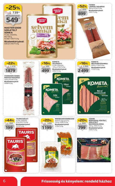 AUCHAN Szupermarket akciós újság