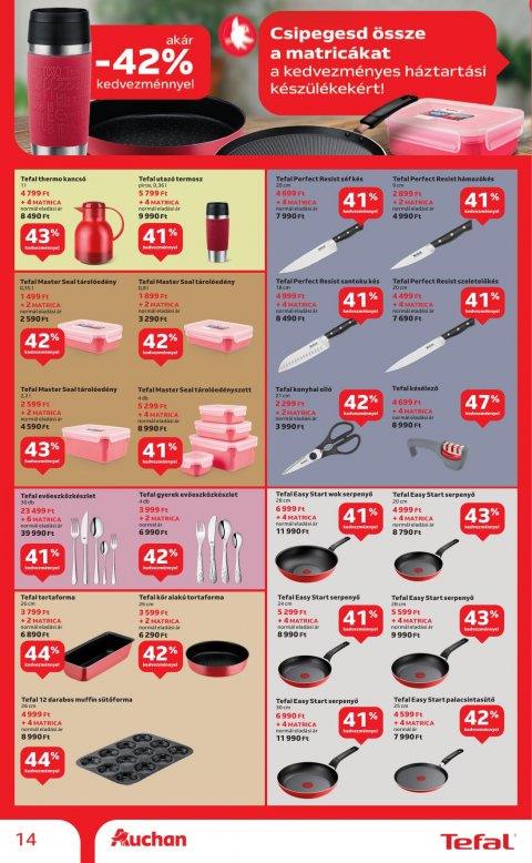 AUCHAN Szupermarket akciós újság