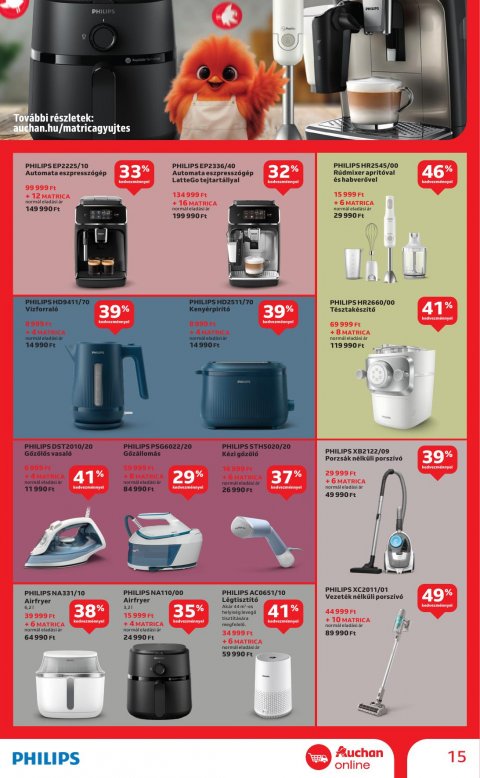 AUCHAN Szupermarket akciós újság