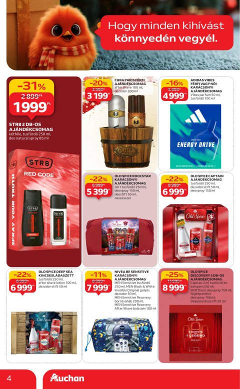 AUCHAN Hipermarket Karácsonyi akciós újság