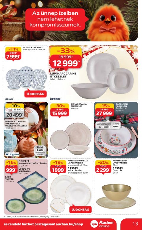 AUCHAN Hipermarket Karácsonyi akciós újság