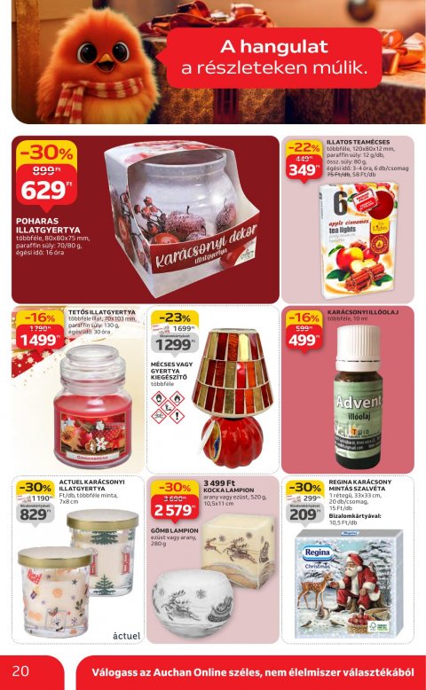 AUCHAN Hipermarket Karácsonyi akciós újság