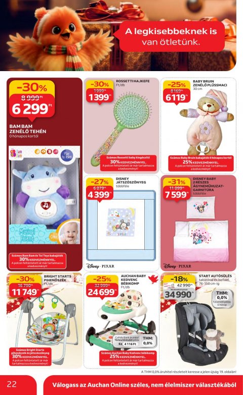 AUCHAN Hipermarket Karácsonyi akciós újság