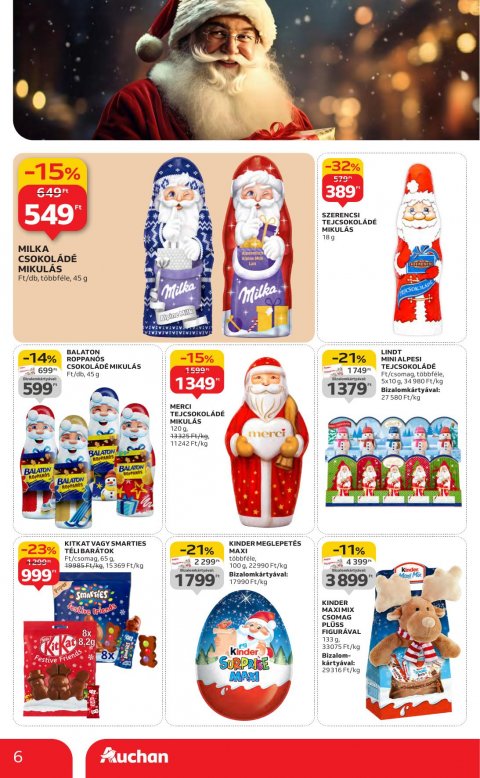 AUCHAN Hipermarket akciós újság