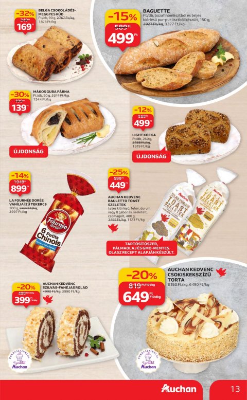 AUCHAN Hipermarket akciós újság