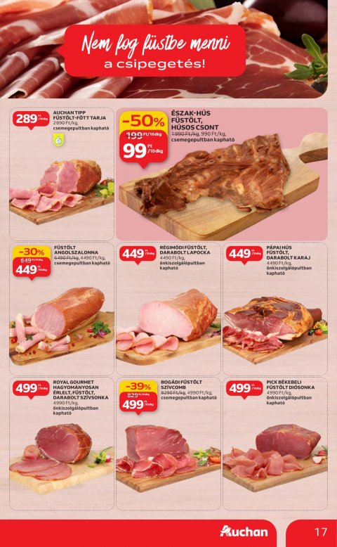 AUCHAN Hipermarket akciós újság