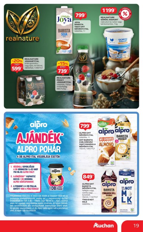AUCHAN Hipermarket akciós újság