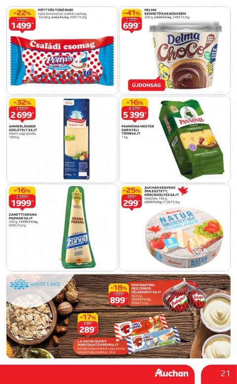 AUCHAN Hipermarket akciós újság