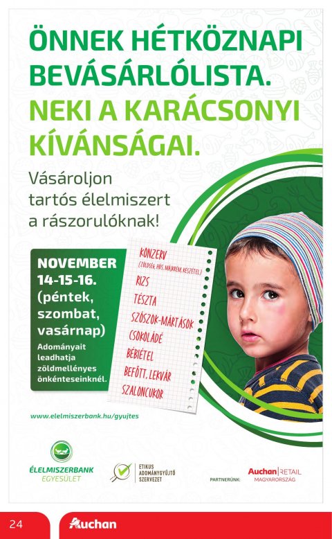 AUCHAN Hipermarket akciós újság
