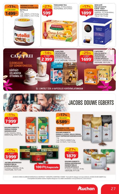 AUCHAN Hipermarket akciós újság