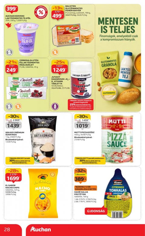 AUCHAN Hipermarket akciós újság