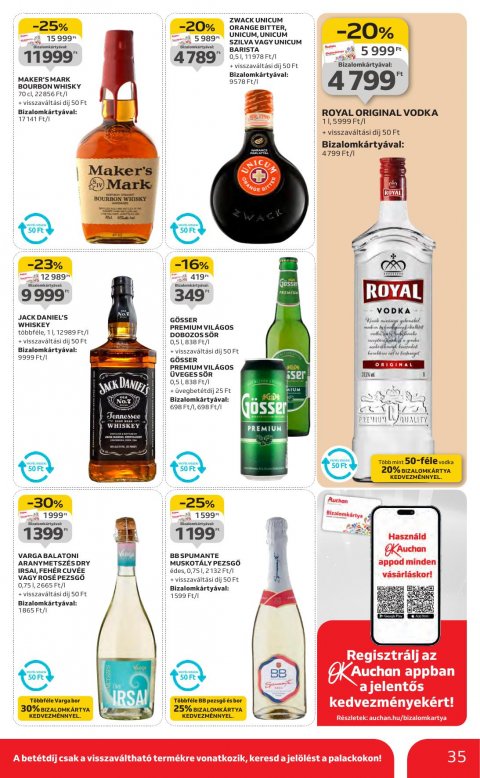 AUCHAN Hipermarket akciós újság