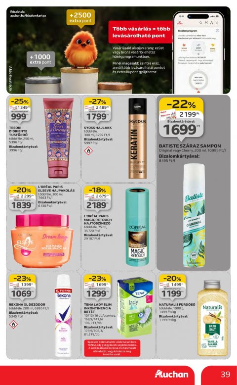 AUCHAN Hipermarket akciós újság