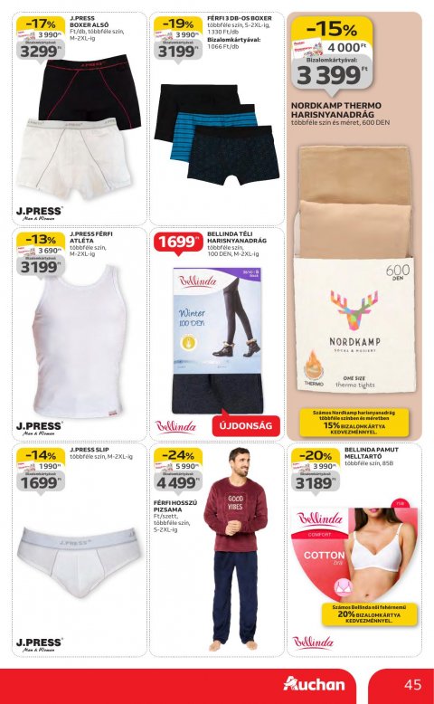 AUCHAN Hipermarket akciós újság