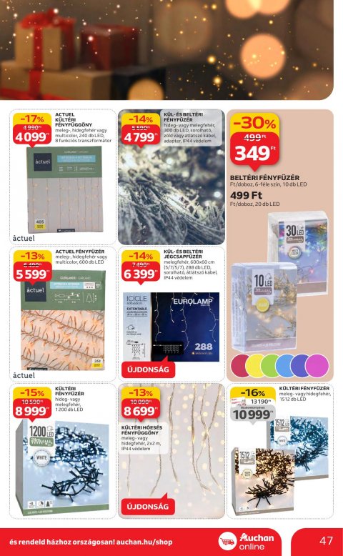 AUCHAN Hipermarket akciós újság